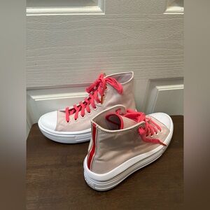 NWOT Converse Women’s All Star Move Pink Casual Shoes Sneakers Size Various.
